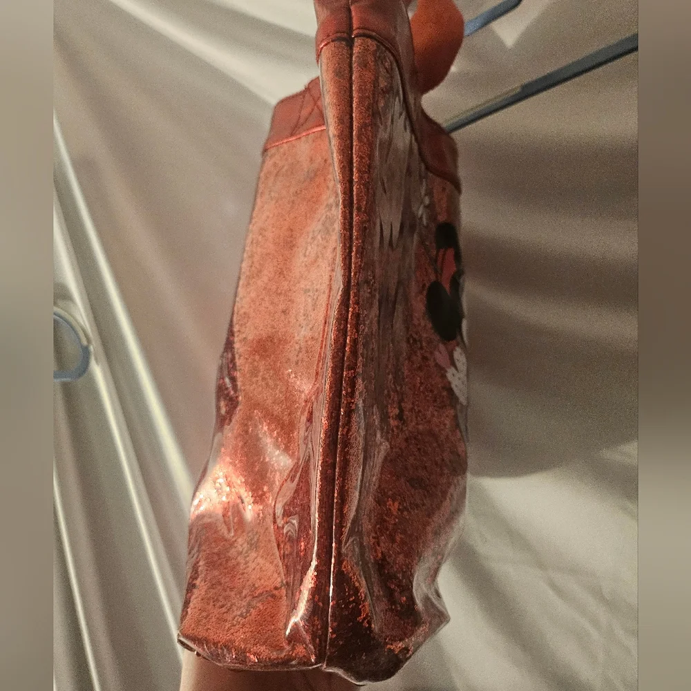 Red‎ Glitter Minnie Mouse Tote Bag